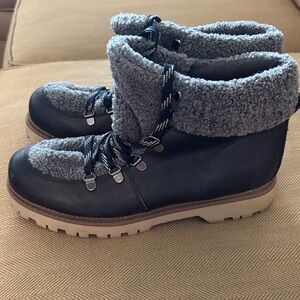 Circus by Sam Edelman Black and Gray Winter Boots